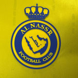 2024/25 Al Nassr Home Yellow Player Version Soccer Jersey