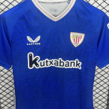 2024/25 Bibao AT Away Blue Player Version Soccer Jersey