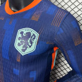 2024/25 NL Away Blue Player Version Long Sleeve Jersey