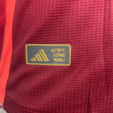 2024/25 M Utd Home Red Long Sleeve Player Version Jersey