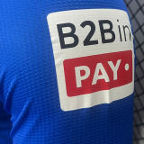 2024/25 Bibao AT Away Blue Player Version Soccer Jersey