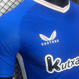 2024/25 Bibao AT Away Blue Player Version Soccer Jersey