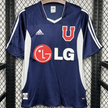 2003 Universidad de Chile Home Blue Retro Soccer Jersey