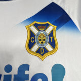 2024/25 Tenerife Home White Fans Soccer Jersey