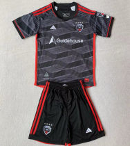2024/25 D.C. United Home Black Kids Soccer Jersey 华盛顿特区联