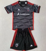 2024/25 D.C. United Home Black Kids Soccer Jersey 华盛顿特区联