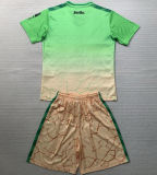 2024 R BTS Forever Green Version Kids Soccer Jersey