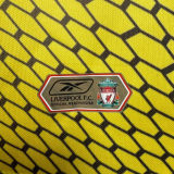 2004/05 LFC Away Yellow Retro Soccer Jersey