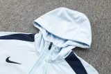 2025 France Grey Hoody Zipper Jacket Windbreaker