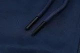 2025 France Sapphire Blue Hoody Zipper Jacket Windbreaker