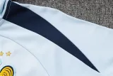 2025 France Grey Hoody Zipper Jacket Windbreaker