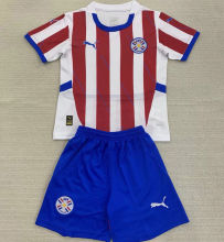 2024/25 Paraguay Home Kids Soccer Jersey