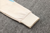 2025 Argentina Rice White Hoody Zipper Jacket Windbreaker