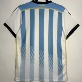 2014 Argentina Home Retro Soccer Jersey