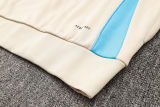 2025 Argentina Rice White Hoody Zipper Jacket Windbreaker