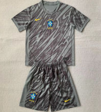 2024/25 Brazil GK Kids Soccer Jersey