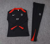 2025 PSG Black Kids Sweater Tracksuit