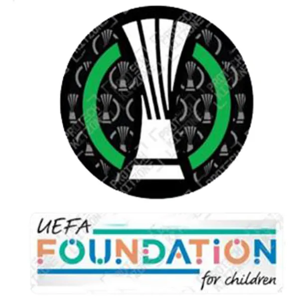 New UEFA Europa Conference League Patch 2024/25 新 欧会杯章 + 公平条 (You can buy it Or tell me to print it on the Jersey )