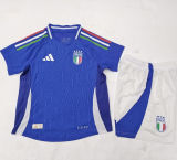 2024/25 Italy Home Player Version Kids Jersey 球员版童装