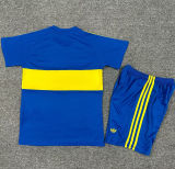 1981 Boca Home Blue Retro Kids Soccer Jersey