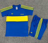 1981 Boca Home Blue Retro Kids Soccer Jersey