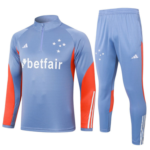 2025 Cruzeiro Grey Sweater Tracksuit
