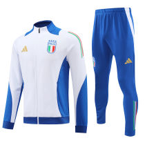 2025 Italy White Jacket Tracksuit