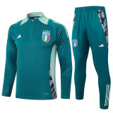 2025 Italy Dark Green Sweater Tracksuit