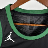 2025 Celtics PORAIGIS #8 Black NBA Jerseys
