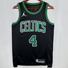 2025 Celtics HOLIDAY #4 Black NBA Jerseys