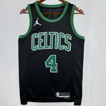 2025 Celtics HOLIDAY #4 Black NBA Jerseys