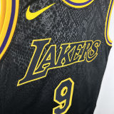 2025 Lakers JAMES JR. #9 Black NBA Jerseys 热压