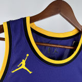 2025 Lakers JAMES JR. #9 Blue NBA Jerseys 热压