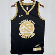 2025 Warriors CURRY #30 Black City Edition NBA Jerseys