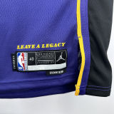 2025 Lakers JAMES JR. #9 Blue NBA Jerseys 热压