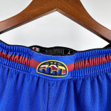 2025 Nuggets Blue NBA Cotton Pants