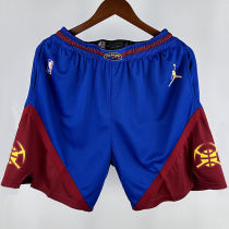 2025 Nuggets Blue NBA Cotton Pants