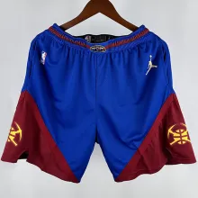 2025 Nuggets Blue NBA Cotton Pants