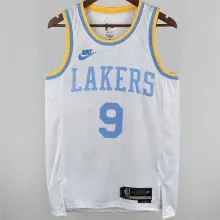 2025 Lakers JAMES JR. #9 White Retro NBA Jerseys 热压