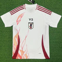 2024/25 Japan Away Y-3 White Fans Soccer Jersey