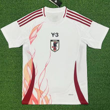 2024/25 Japan Away Y-3 White Fans Soccer Jersey