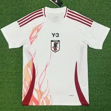 2024/25 Japan Away Y-3 White Fans Soccer Jersey