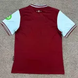 2024/25 West Ham Home Fans Soccer Jersey