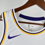 2025 Lakers JAMES JR. #9 White NBA Jerseys 热压