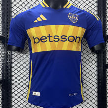 2024/25 Boca Home Blue Player Version Soccer Jersey
