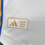 2024/25 Boca Away White Player Version Soccer Jersey