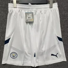 2024/25 Man City White Shorts Pants