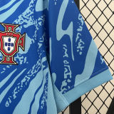 2024/25 Portugal Blue GK Fans Soccer Jersey