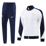 2025 Pumas UNAM White Jacket Tracksuit