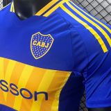 2024/25 Boca Home Blue Player Version Soccer Jersey